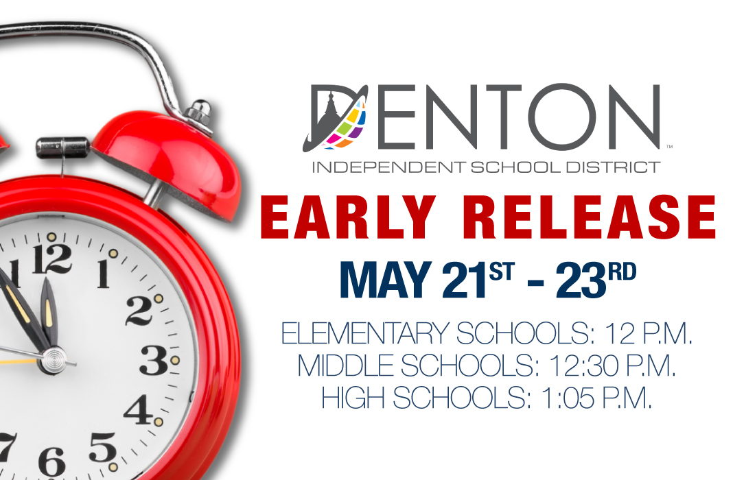 Early Release for Denton ISD